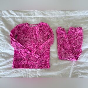 Toddler Girls Lilly Pulitzer size 4 pajama set